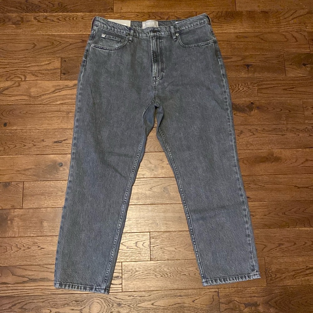 Everlane Cheeky Jean in Washed Charcoal